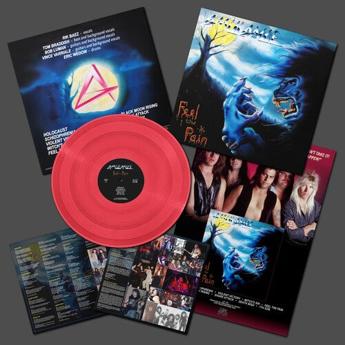 Amulance - (PRESALE 5/29/26) Feel the Pain (RED VINYL) | Mint (M) Mint (M) - METAL *NEW/COLOR*