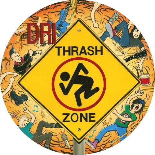 D.R.I. - (PRESALE 6/19/26) Thrash Zone (IMPORT PICTURE VINYL) | Mint Mint - METAL *NEW/COLOR*