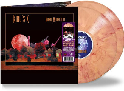 King's X - (PRESALE 11/20/26) Manic Moonlight (LTD GTFLD ORANGE VINYL 2xLP) | NEW - METAL *NEW/COLOR*