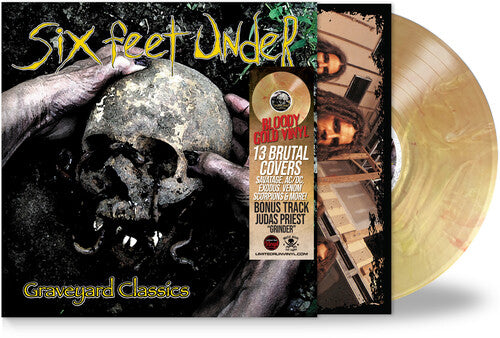 Six Feet Under - (PRESALE 7/3/26) Graveyard Classics (LMTD BLOODY GOLD VINYL) | Mint (M) Mint (M) - METAL *NEW/COLOR*