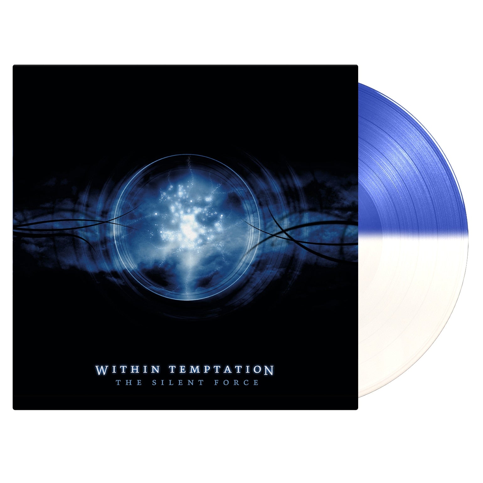 Within Temptation - (PRESALE 9/11/26) The Silent Force (MOV BLUE & WHITE SPLIT VINYL LP) | NEW - METAL *NEW/COLOR*
