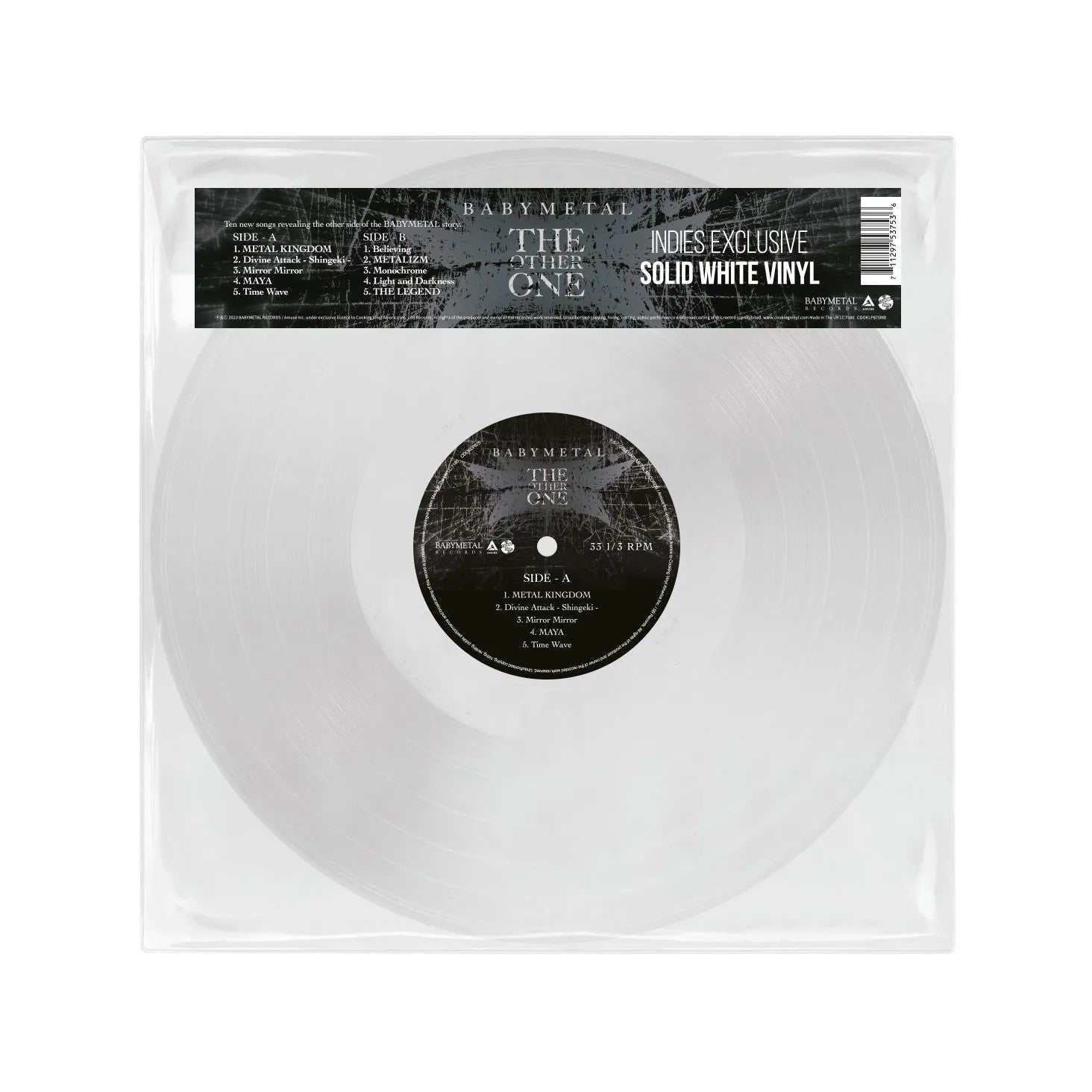 The Other One (White Vinyl) | Mint (M) Mint (M) - METAL *NEW/COLOR*