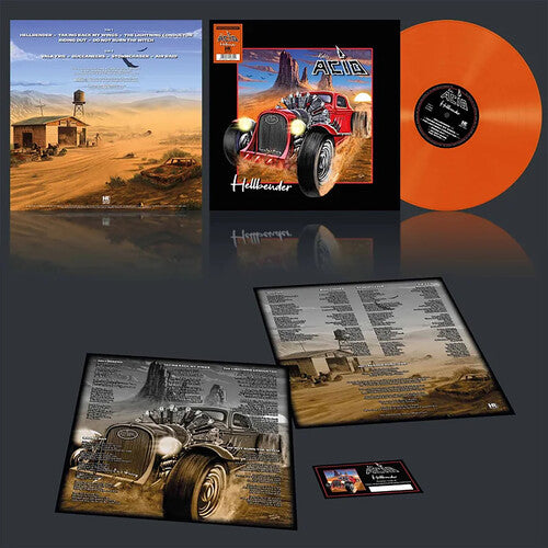 (PRE ORDER 4/17/26) Hellbender (NEON ORANGE VINYL) | - METAL *NEW/COLOR*