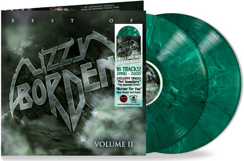 (PRE ORDER 4/24/26) The Best of Lizzy Borden Vol 2 (GREEN VINYL) | - METAL *NEW/COLOR*