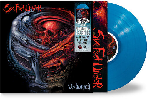 Six Feet Under - (PRE-ORDER 5/1/26) Unburied (BLUE VINYL) | Mint (M) Mint (M) - METAL *NEW/COLOR*