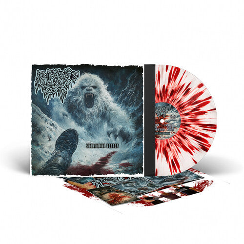 Ravaged by the Yeti - (PRESALE 7/10/26) Snowbound Horror (140G WHITE BLOOD SPLATTER VINYL) | Mint (M) Mint (M) - METAL *NEW/COLOR*