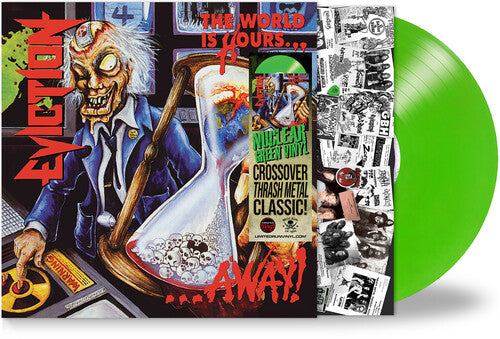 (PRE ORDER 4/17/26) The World Is Hours Away (GREEN VINYL) | - METAL *NEW/COLOR*