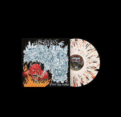 Hold My Own - (PRESALE 6/5/26) Pay No Mind (POSTER WHITE BLACK/RED SPLATTER VINYL) | Mint (M) Mint (M) - METAL *NEW/COLOR*
