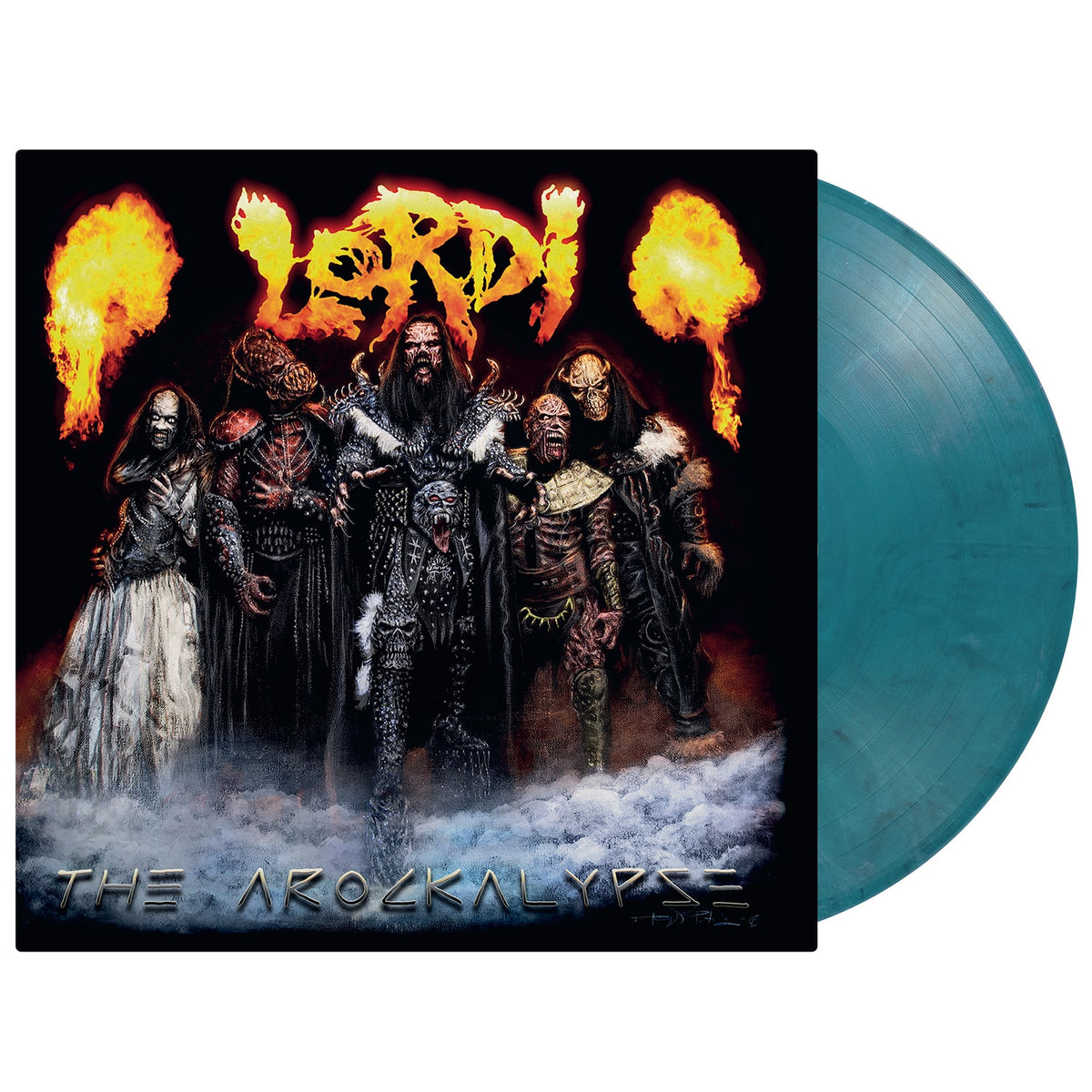 Lordi - (PRESALE 10/23/26) The Arockalypse (MOV BLUE, BLACK & WHITE MARBLED VINYL LP) | NEW - METAL *NEW/COLOR*