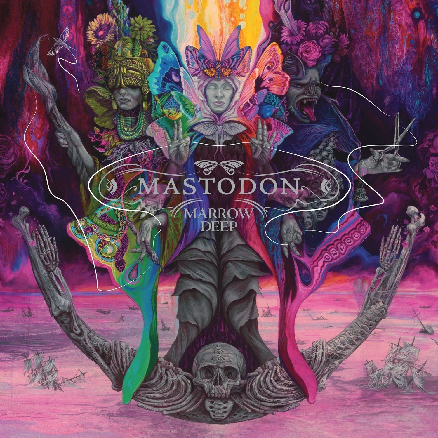 Mastodon - (PRESALE 8/28/26) Marrow Deep (LMTD IEX CLEAR VINYL 2xLP LOMA VISTA 2026) | NEW - METAL *NEW/COLOR*