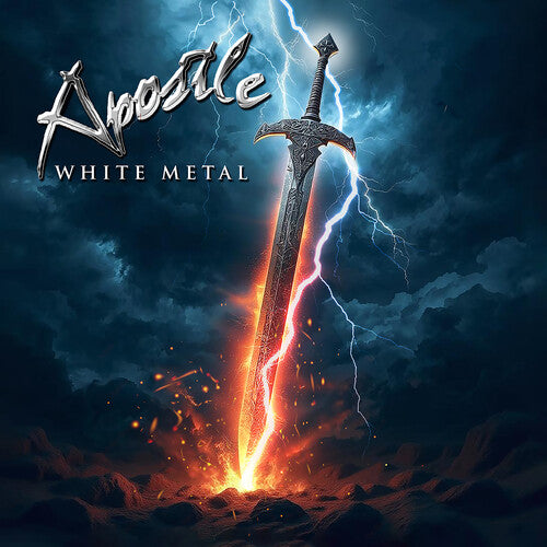 (PRE ORDER 4/24/26) White Metal (ORANGE VINYL) | - METAL *NEW/COLOR*