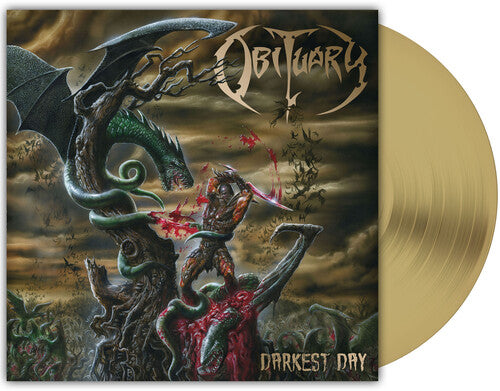 Obituary - (PRESALE 12/11/26) Darkest Day (GOLD CLEAR VINYL 2xLP) | NEW - METAL *NEW/COLOR*