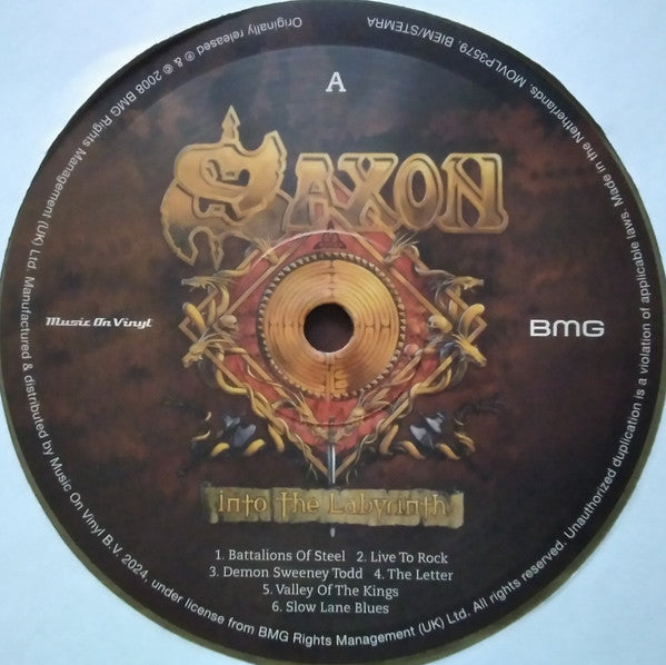 Into The Labyrinth (COLOR VINYL) | Mint (M) Mint (M) - METAL *NEW/COLOR*