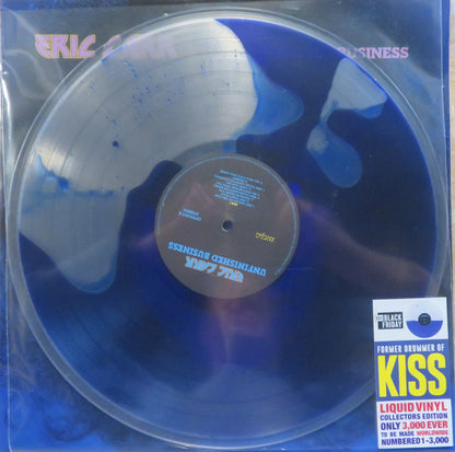 Unfinished Business (LIQUID FILLED BLUE VINYL) | - METAL *NEW/COLOR*