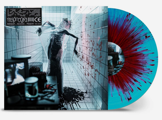 Mélancolia - Random.Access.Misery (Turquoise w/Red & Black Splatter VINYL LP) | NEW - METAL *NEW/COLOR*