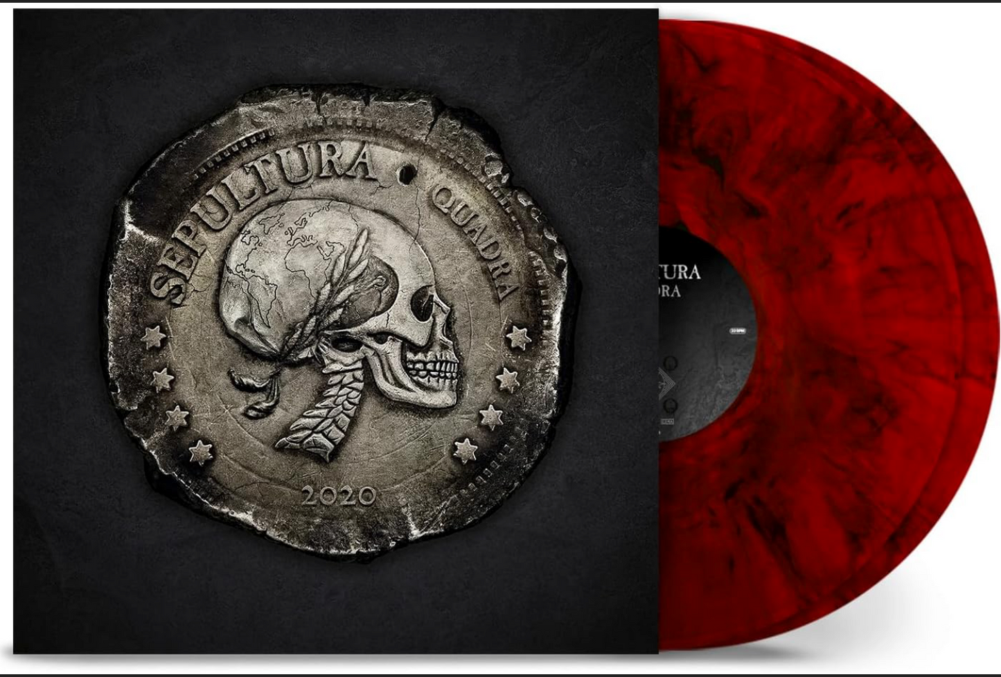 Sepultura - Quadra (40th Anniversary 180g Ruby Red Marble VINYL 2xLP Nuclear Blast NBR65443) | NEW - METAL *NEW/COLOR*