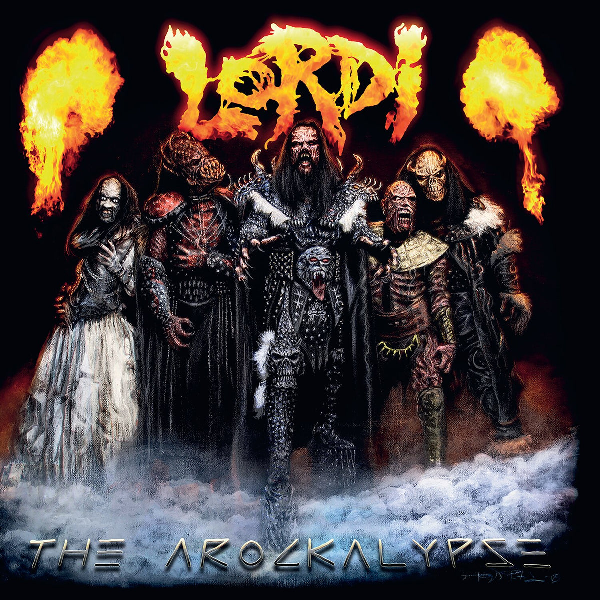 Lordi - (PRESALE 10/23/26) The Arockalypse (MOV BLUE, BLACK & WHITE MARBLED VINYL LP) | NEW - METAL *NEW/COLOR*