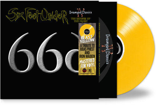 Six Feet Under - (PRESALE 7/3/26) Graveyard Classics IV (YELLOW VINYL) | Mint (M) Mint (M) - METAL *NEW/COLOR*