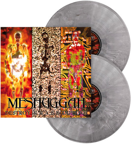 Meshuggah - (PRESALE 8/28/26) Destroy Erase Improve (WHITE GRAY VINYL 2xLP REIGNING PHOENIX MUS 2026) | NEW - METAL *NEW/COLOR*