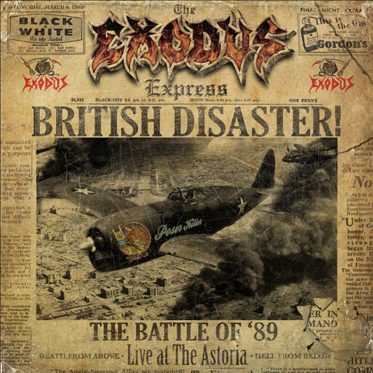 British Disaster! The Battle Of '89 (Live At The Astoria) (GOLD VINYL) | Mint (M) Mint (M) - METAL *NEW/COLOR*