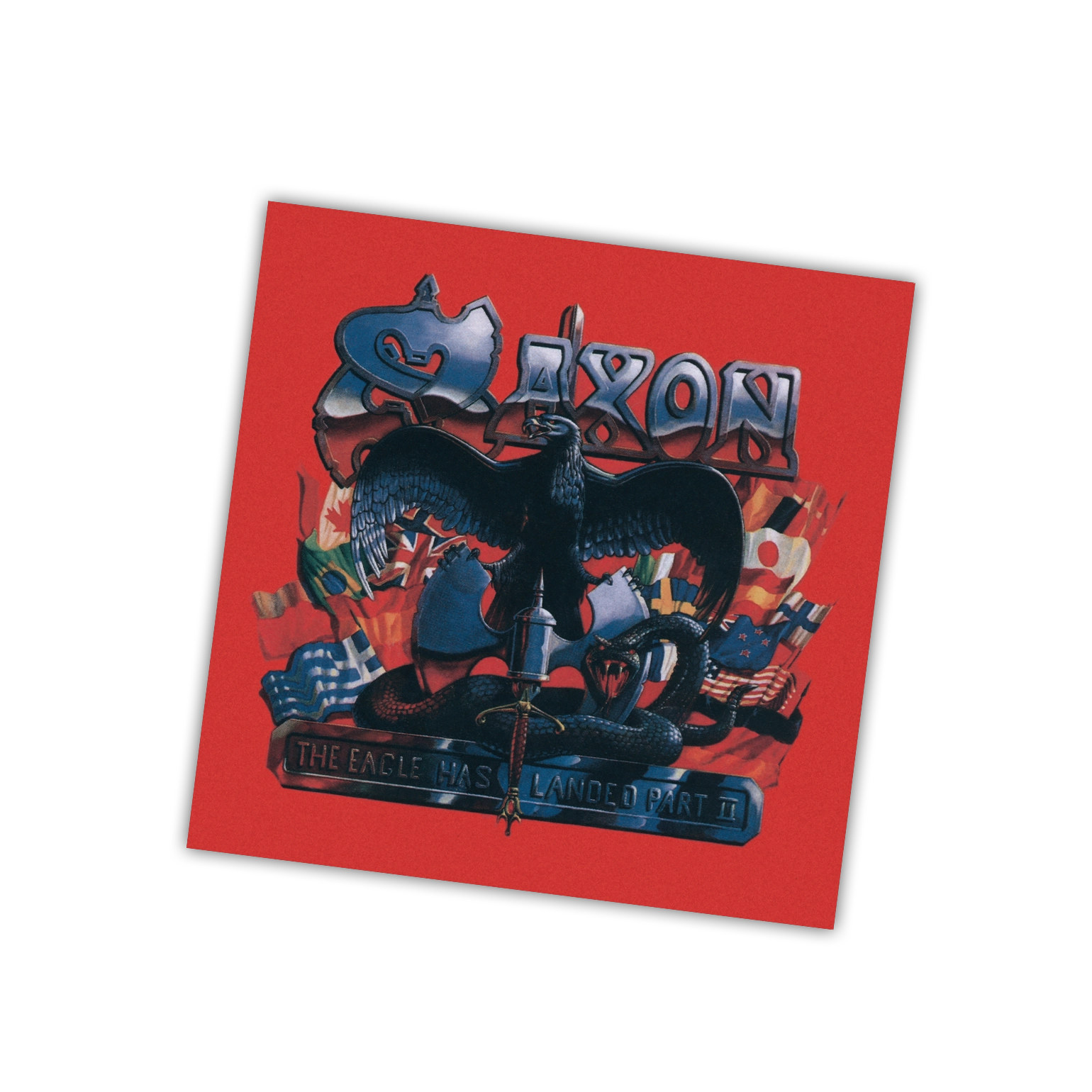 Eagle Has Landed Part II (MOV | TRANSLUCENT RED VINYL) | Mint (M) Mint (M) - METAL *NEW/COLOR*