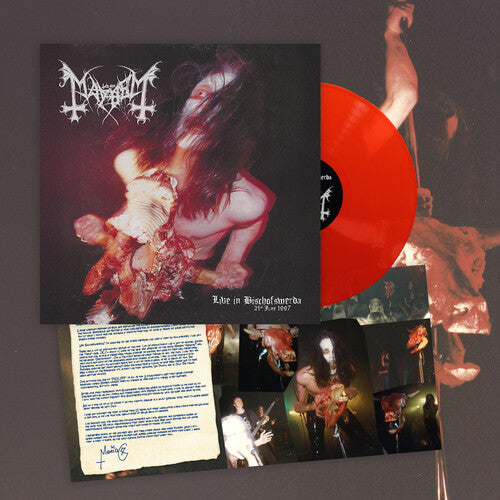 (PRESALE 6/12/26) Live In Bischofswerda 1997 (BOOKLET RED VINYL) | Mint (M) Mint (M) - METAL *NEW/COLOR*