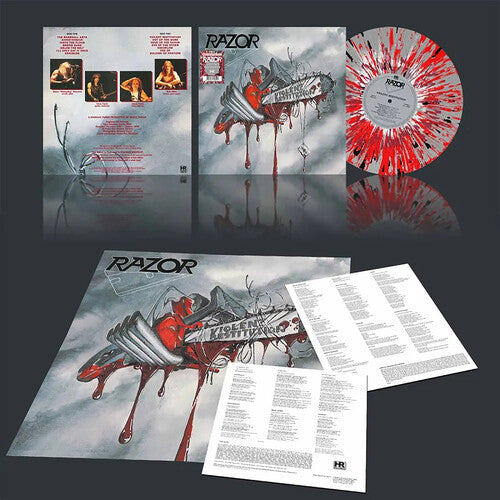 (PRE ORDER 4/17/26) Violent Restitution (GREY RED SPLATTER VINYL) | - METAL *NEW/COLOR*