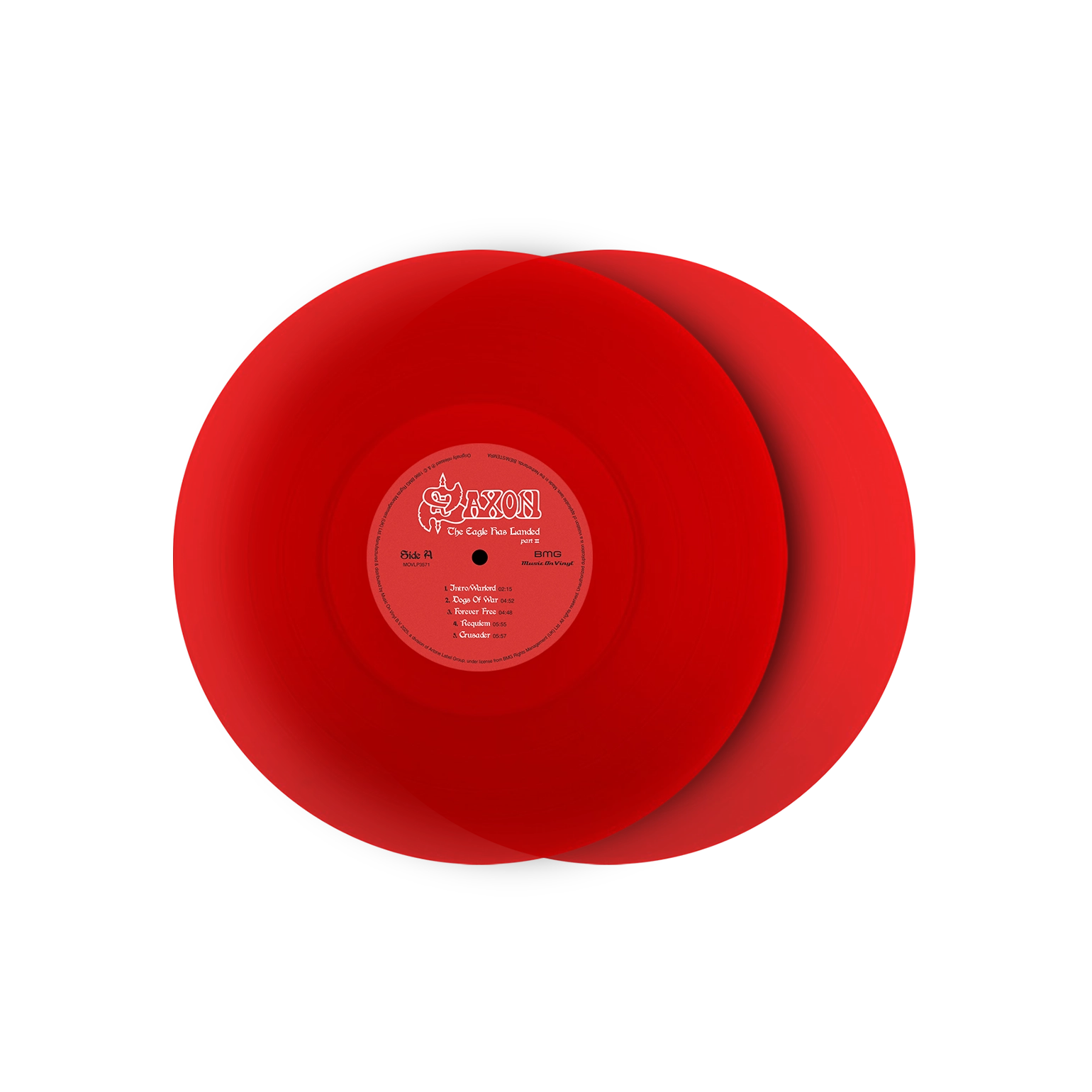 Eagle Has Landed Part II (MOV | TRANSLUCENT RED VINYL) | Mint (M) Mint (M) - METAL *NEW/COLOR*