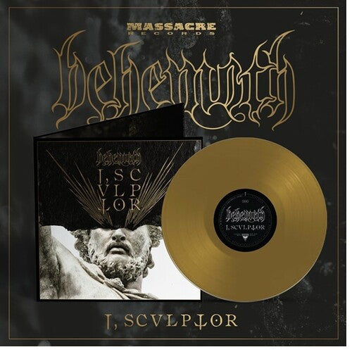 Behemoth - (PRESALE 9/4/26) I, Sculptor (IEX LMTD DLX GOLD VINYL LP MASSACRE 2026) | NEW - METAL *NEW/COLOR*