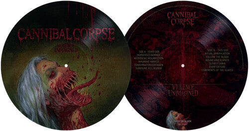 Cannibal Corpse - (PRESALE 6/19/26) Violence Unimagined (IMPORT PICTURE VINYL) | Mint Mint - METAL *NEW/COLOR*