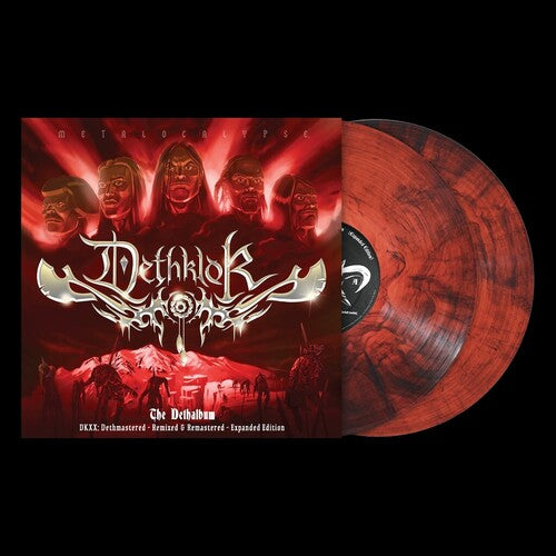 Dethklok - (PRESALE 10/30/26) The Dethalbum DKXX: Dethmastered (MIXED MIX RED VINYL 2xLP) | NEW - METAL *NEW/COLOR*