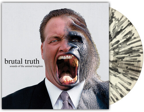 Brutal Truth - (PREORDER 9/25/26) Sounds Of The Animal Kingdom (Bone White With Splatter VINYL 2xLP) | NEW - METAL *NEW/COLOR*
