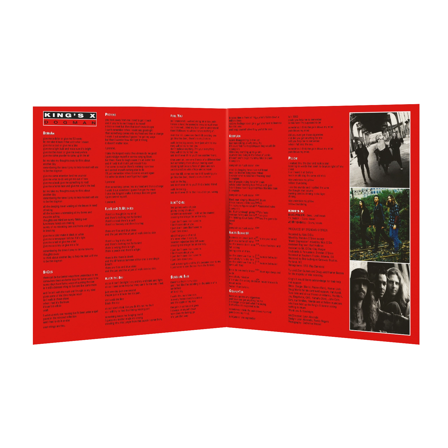 Dogman (MOV | RED & BLACK MARBLE VINYL) | Mint (M) Mint (M) - METAL *NEW/COLOR*