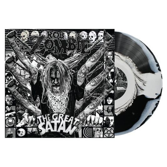 (PRE-ORDER 2/27/26) The Great Satan (Black White Swirl Vinyl) | Mint (M) Mint (M) - METAL *NEW/COLOR*