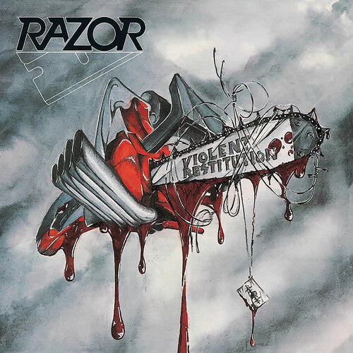 (PRE ORDER 4/17/26) Violent Restitution (GREY RED SPLATTER VINYL) | - METAL *NEW/COLOR*