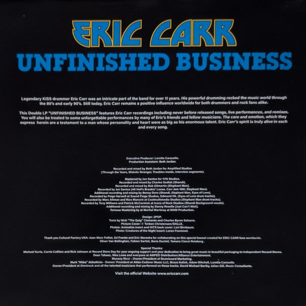 Unfinished Business (LIQUID FILLED BLUE VINYL) | - METAL *NEW/COLOR*