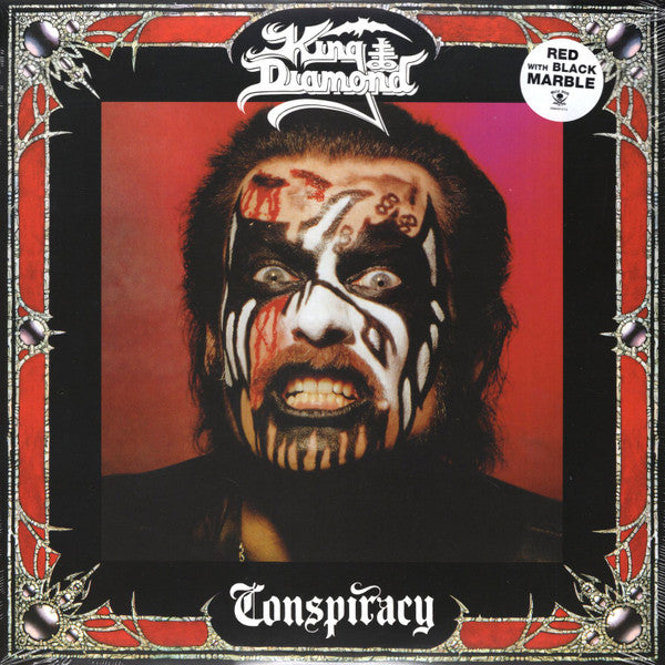 King Diamond - Conspiracy (RED BLACK MARBLE VINYL LP METAL BLADE 039842515113 2020) | Mint (M) Mint (M) - METAL / NEW *SEALED/COLOR*