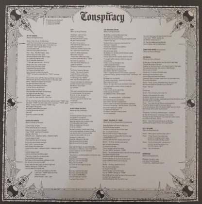 King Diamond - Conspiracy (BLACK VINYL LP 180G METAL BLADE 3984-15678-1 2020) | Mint (M) Mint (M) - METAL / NEW *SEALED*