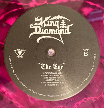 King Diamond - The Eye (PURPLE BLACK MARBLE VINYL LP METAL BLADE 039842515212 2020) | Mint (M) Mint (M) - METAL / NEW *SEALED*