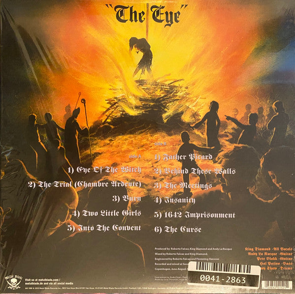 King Diamond - The Eye (PURPLE BLACK MARBLE VINYL LP METAL BLADE 039842515212 2020) | Mint (M) Mint (M) - METAL / NEW *SEALED*