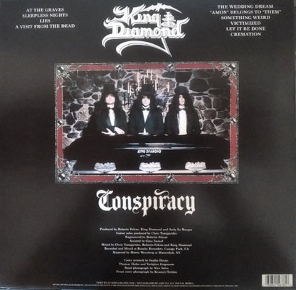 King Diamond - Conspiracy (BLACK VINYL LP 180G METAL BLADE 3984-15678-1 2020) | Mint (M) Mint (M) - METAL / NEW *SEALED*