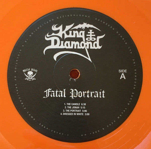 King Diamond - Fatal Portrait (ORANGE VINYL LP METAL BLADE 039842514710 2020) | Mint (M) Mint (M) - METAL / NEW *SEALED*