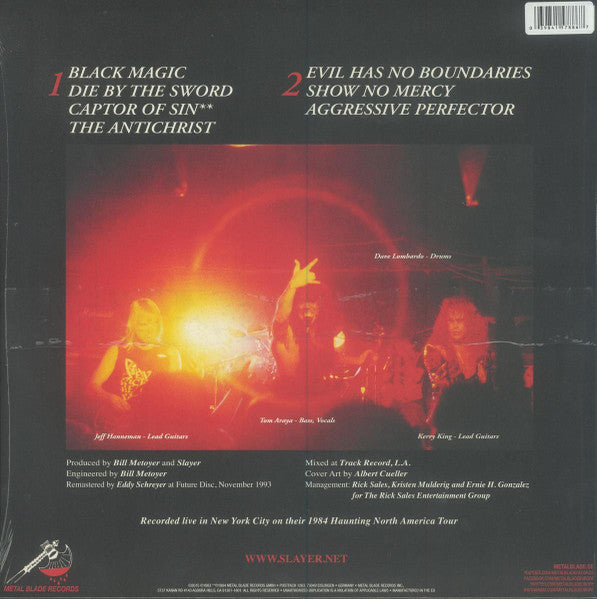 Slayer - Live Undead (GREY MARBLED VINYL LP METAL BLADE 3984-15789-1 2021) | Mint (M) Mint (M) - METAL / NEW *SEALED*