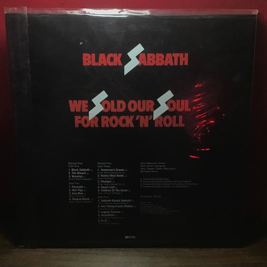 Black Sabbath - We Sold Our Soul For Rock 'N' Roll (VINYL 2xLP WARNER BROS. RR1 2923 2018) | Mint (M) Mint (M) - METAL / NEW *SEALED*
