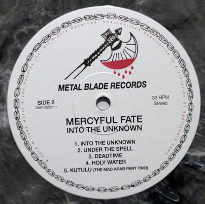 Mercyful Fate - Into The Unknown (BLACK WHITE MARBLE VINYL LP METAL BLADE 3984-25221-7 2023) | Mint (M) Mint (M) - METAL / NEW *SEALED*