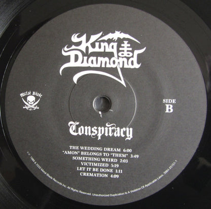 King Diamond - Conspiracy (BLACK VINYL LP 180G METAL BLADE 3984-15678-1 2020) | Mint (M) Mint (M) - METAL / NEW *SEALED*