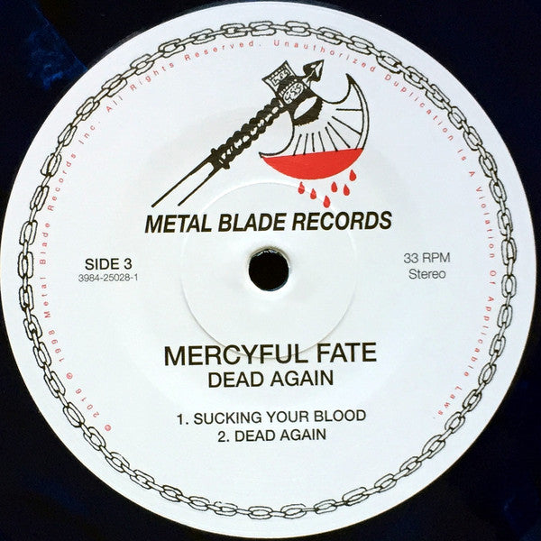 Mercyful Fate - Dead Again (BLACK VINYL 2xLP 180G METAL BLADE 3984-25028-1 2016) | Mint (M) Mint (M) - METAL / NEW *SEALED*