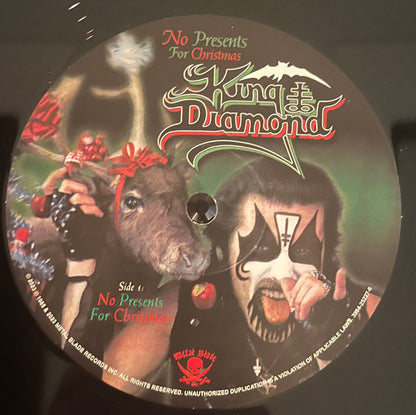 King Diamond - No Presents For Christmas (BLACK & WHITE MELT VINYL LP METAL BLADE 039842522760 2023) | Mint (M) Mint (M) - METAL / NEW *SEALED*