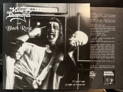 King DiamondAnd Black Rose - 20 Years Ago - A Night Of Rehearsal (BLACK VINYL LP NUMBERED ARCHAIC TEMPLE PRODUCTIONS TREASURE 003 2004) | NEW Near Mint (NM or M-) Near Mint (NM) - METAL / NEW *SEALED*