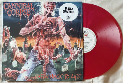 Cannibal Corpse - Eaten Back To Life (RED SWIRL VINYL LP METAL BLADE 3984-25190-1 2021) | Mint (M) Mint (M) - METAL / NEW *SEALED*